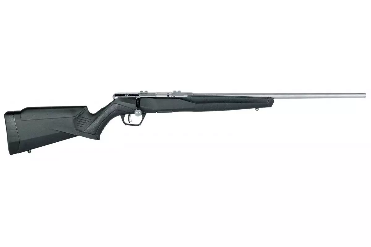 Carabine Savage B22 Magnum FVSS Synthétique inox filetée 1/2-20 22 Mag 