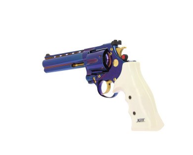 Revolver Korth Classic Glossy Blue Canon 5.25" Calibre 44 Remington