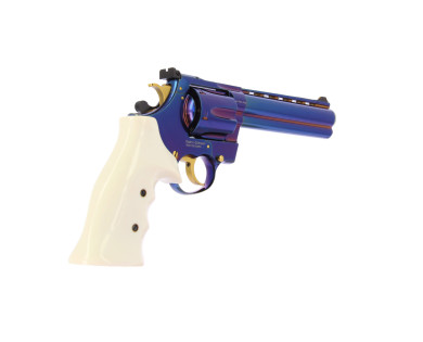 Revolver Korth Classic Glossy Blue Canon 5.25" Calibre 44 Remington