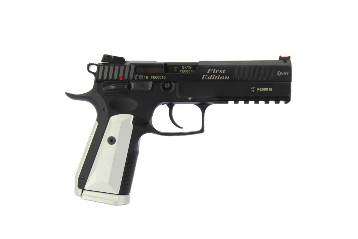 Pistolet ARMA ZEKA AZ-P1 First Edition Plaquettes Inox Calibre 9x19 Pistolet ARMA ZEKA AZ-P1 First Edition Plaquettes Inox Calibre 9x19