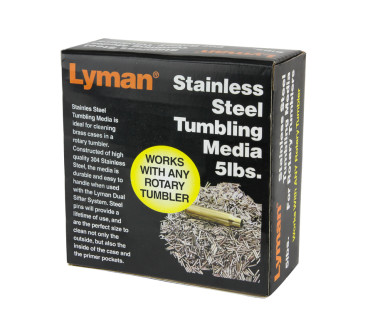 Média de polissage Lyman Granules en acier inoxydable 2,2 kg