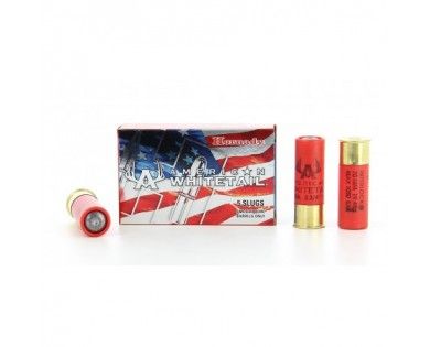 Cartouches 12 GA American Whitetail 1 Ounce Rifled Slug x 5 Hornady 