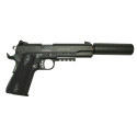 Pistolet GSG 1911 Silencieux Factice Calibre 22 LR