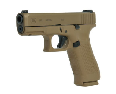 Pistolet Glock 19X Gen 5 FDE Calibre 9X19