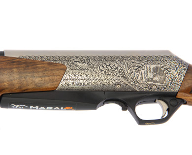 Carabine linéaire Browning Maral 4X Platinium filetée - Prix affiché sans crosse à configurer