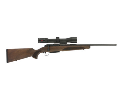 Carabine à culasse linéaire MAUSER M25 Pure calibre 308 Winchester + lunette de visée MINOX RS4 2,5-10x50S réticule 4A à rail