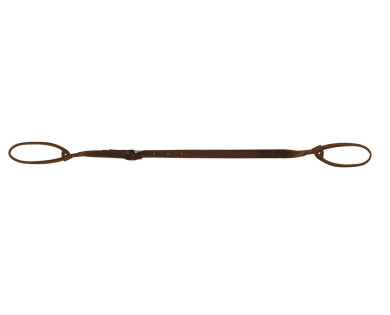 Bretelle en cuir pleine fleur double lasso - Country...
