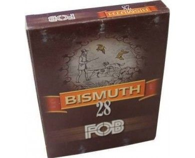 Cartouches de chasse FOB BISMUTH 28g Bourre Grasse Calibre 16 Plomb N°4 