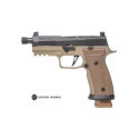 Pistolet SIG SAUER P320 AXG COMBAT Fileté Optic Ready Calibre 9x19