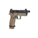 Pistolet SIG SAUER P320 AXG COMBAT Fileté Optic Ready Calibre 9x19
