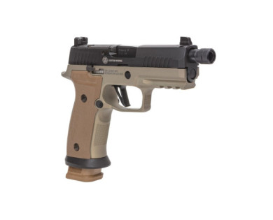 Pistolet SIG SAUER P320 AXG COMBAT Fileté Optic Ready Calibre 9x19