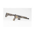 Carabine Semi-Auto LEGACY ARMAMENT AR EXTREM Canon de 12 Pouces Calibre.223Rem Hexa-camo Gris/Gold
