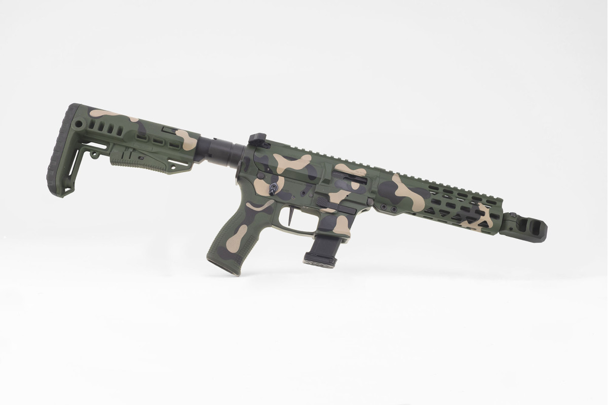 Carabine Semi-Auto LEGACY ARMAMENT AR EXTREM Canon de 8 Pouces Calibre 9x19 Multicam Carabine Semi-Auto LEGACY ARMAMENT AR EXTREM Canon de 8 Pouces Calibre 9x19 Multicam