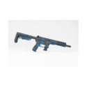 Carabine Semi-Auto LEGACY ARMAMENT AR EXTREM Canon de 8 Pouces Calibre 9x19 Hexa-camo Bleu