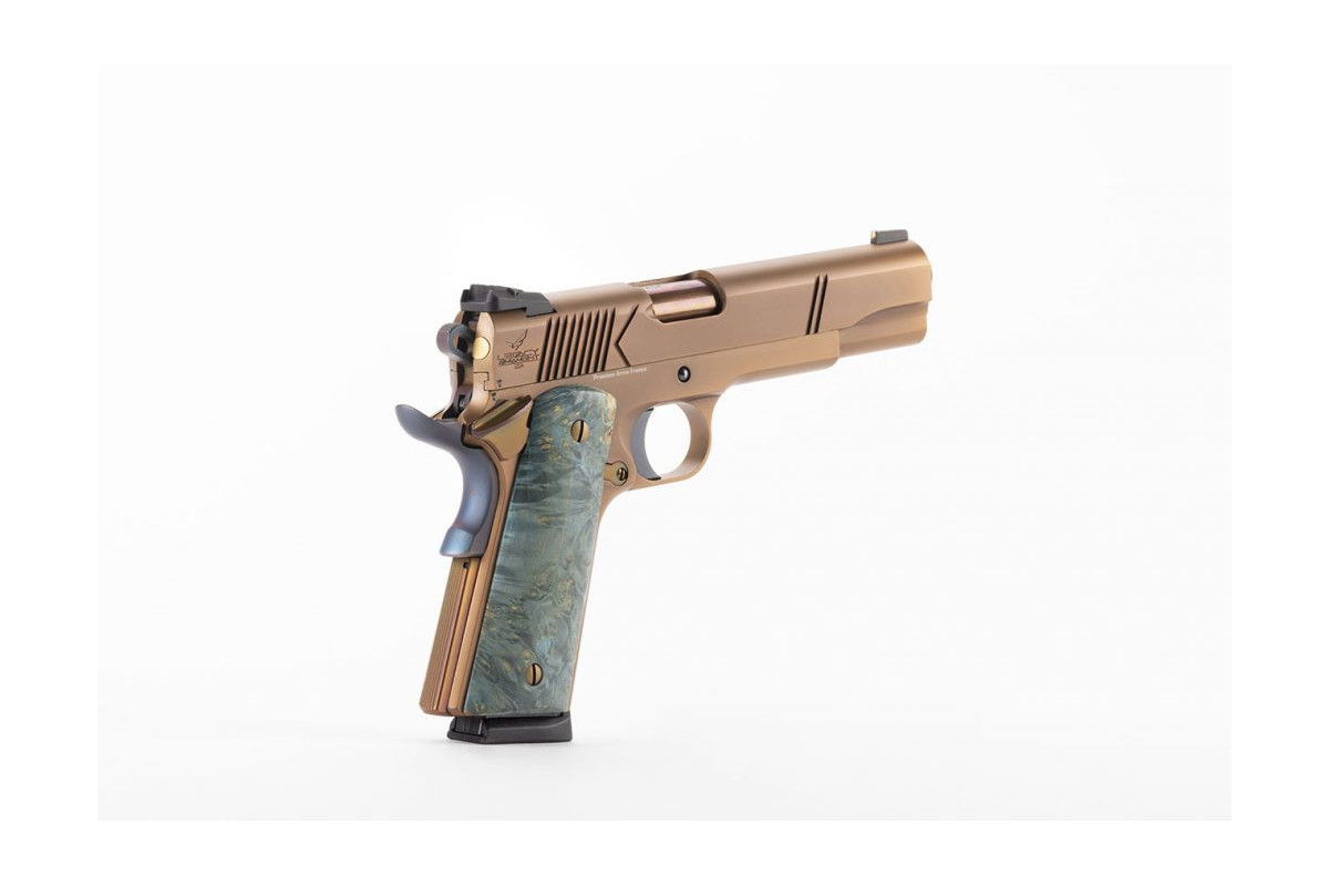 Pistolet KING 11 SIGNATURE GOVERNMENT PLASMA HAVANA Calibre.45ACP Pistolet KING 11 SIGNATURE GOVERNMENT PLASMA HAVANA Calibre.45ACP