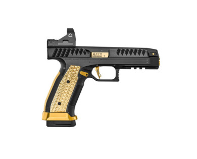 Pistolet LAUGO ARMS ALIEN STD Edition Gold Calibre 9x19 +...