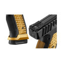 Pistolet LAUGO ARMS ALIEN STD Edition Gold Calibre 9x19 + Point rouge