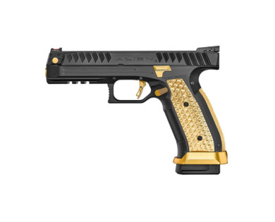 Pistolet LAUGO ARMS ALIEN STD Edition Gold Calibre 9x19 + Point rouge