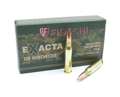 Boite de 20 cartouches FIOCCHI Calibre 308 Winchester...