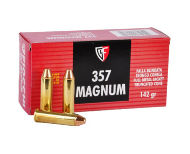 Boite de 50 cartouches FIOCCHI Calibre 357 Magnum FMJTC...