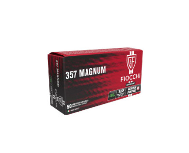 Boite de 50 cartouches FIOCCHI Calibre 357 Magnum SJSP...