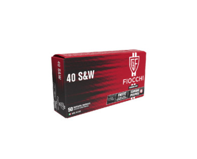 Boite de 50 cartouches FIOCCHI Calibre 40 Smith&Wesson...