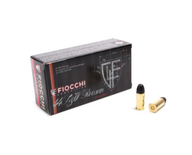 Boite de 50 cartouches FIOCCHI Calibre 44 Smith&Wesson...