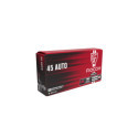 Boite de 50 cartouches FIOCCHI Calibre 45 ACP FMJ 230 Grains