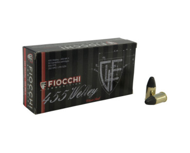 Boite de 50 cartouches FIOCCHI Calibre 455MKII WEBLEY...
