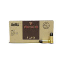 Boite de 50 cartouches FIOCCHI Calibre 9x19 FMJTC BLACK MAMBA 100 Grains