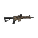 Pack SCHMEISSER AR15 S4F Bronze Canon de 10.5 Pouces Calibre 223 Remington + Point rouge Falke