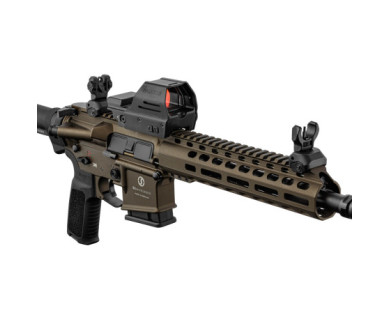 Pack SCHMEISSER AR15 S4F Bronze Canon de 10.5 Pouces Calibre 223 Remington + Point rouge Falke