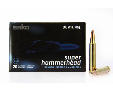 Munitions Sako 300 Win 11.7g 180 grammes Boite de 20