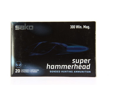 Munitions Sako 300 Win 11.7g 180 grammes Boite de 20