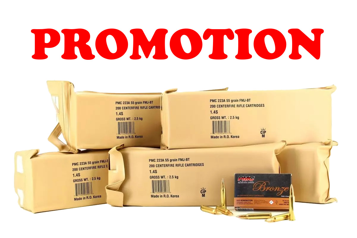 1000 Munitions PMC Calibre 223 REM 55gr Battle Pack 1000 Munitions PMC Calibre 223 REM 55gr Battle Pack