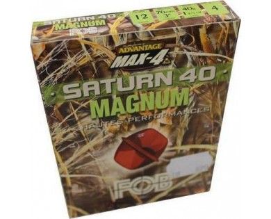Cartouches de chasse FOB SATURN HP MAG Plomb N°4 