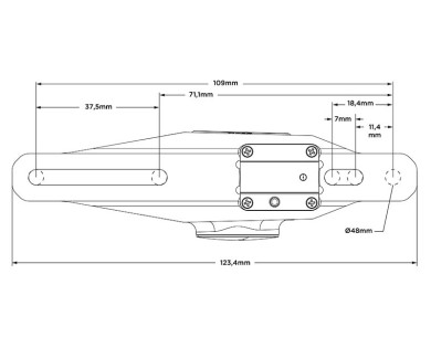 Viseur point rouge VORTEX Viper SG fermé 3 MOA pour fusil à carcasse taraudée