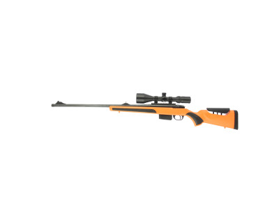 Carabine à verrou ATA Turqua Synthétique orange 308 Win busc réglable + Lunette 3-12x56 Air Force...