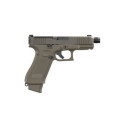 Pistolet GLOCK 45 HUNTER MOS Fileté OD Green Calibre 9x19
