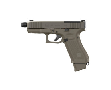 Pistolet GLOCK 45 HUNTER MOS Fileté OD Green Calibre 9x19
