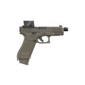 Pistolet  GLOCK 45 HUNTER A-CUT Fileté OD Green Calibre 9x19
