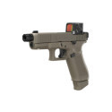 Pistolet  GLOCK 45 HUNTER A-CUT Fileté OD Green Calibre 9x19