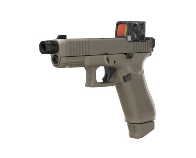 Pistolet  GLOCK 45 HUNTER A-CUT Fileté OD Green Calibre 9x19