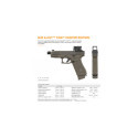 Pistolet  GLOCK 45 HUNTER A-CUT Fileté OD Green Calibre 9x19