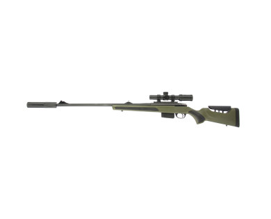Carabine à verrou ATA Turqua Synthétique Vert 308 Win busc réglable + Lunette 1-8x24 Air Force...