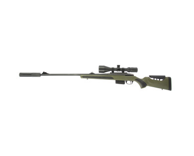 Carabine à verrou ATA Turqua Synthétique Vert 308 Win busc réglable + Lunette 3-12x56 Air Force...