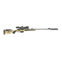 Carabine à verrou ATA Turqua Synthétique Camo 308 Win busc réglable + Lunette 3-12x56 Air Force...