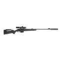 Carabine à verrou ATA Turqua Synthétique noir 308 Win busc réglable + Lunette 1-8x24 Air Force...