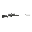 Carabine à verrou ATA Turqua Synthétique noir 308 Win busc réglable + Lunette 3-12x56 Air Force...