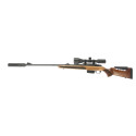 Carabine à verrou ATA Turqua 308 Win busc réglable + Lunette 3-12x56 Air Force Optics et Silencieux
